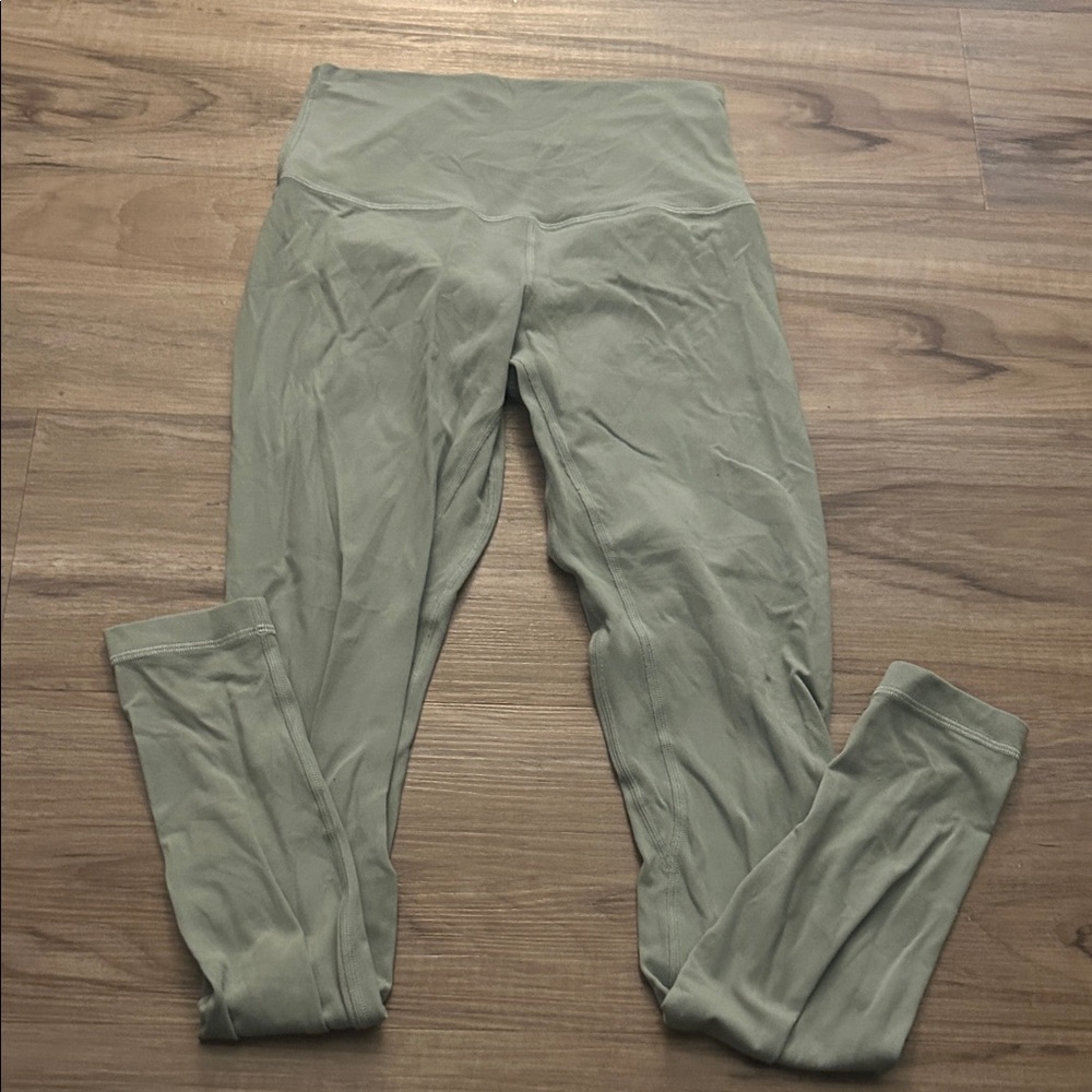 lululemon athletica High-Rise Olive Green Leggings